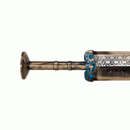 【中藝堂】袁广如、袁霖《越王勾践剑》铜剑