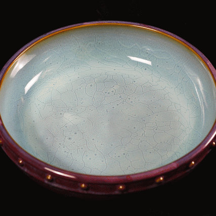 【中藝堂】苗锡锦、苗长强 钧瓷《宋釉今烧》收藏品