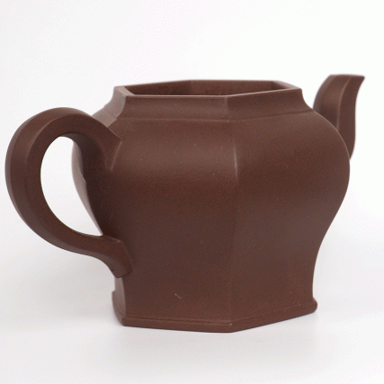 【中藝堂】李骏杰 紫砂壶 《六方宫灯壶》