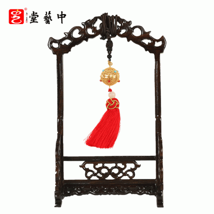 【中藝堂】 花丝镶嵌首饰 香薰（红）