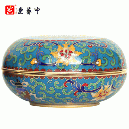【中藝堂】《中国风珐琅首饰盒》