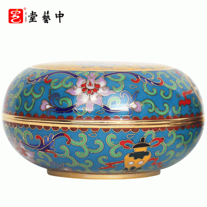 【中藝堂】《中国风珐琅首饰盒》