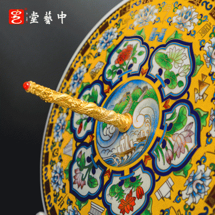 景泰蓝日晷《世纪荣光》钟连盛 赵春明