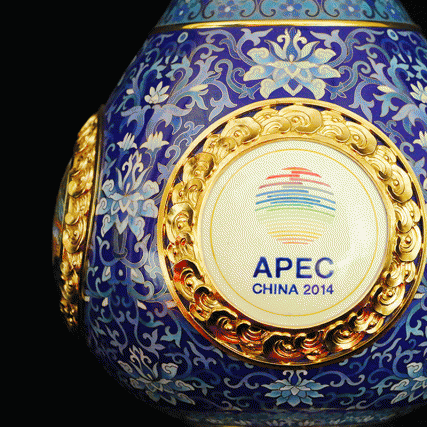 六位非遗大师联袂｜《四海升平》景泰蓝典藏组器 问鼎APEC国礼巅峰