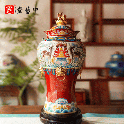 戴嘉林大师非遗景泰蓝《十二生肖财尊》典藏版