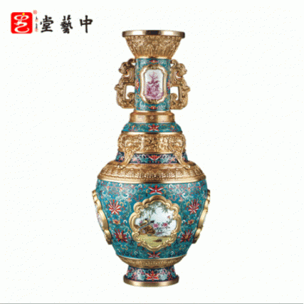 【中藝堂】景泰百宝·《五福瓶》