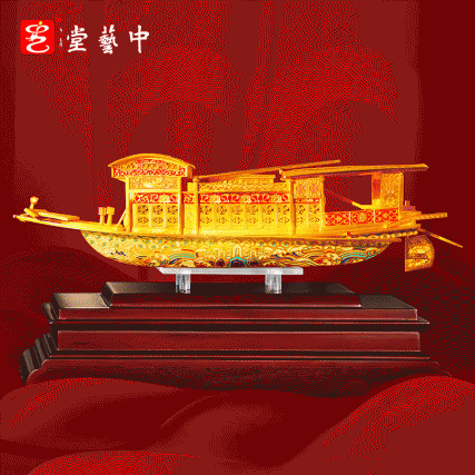 【盛世花丝红船】钟连盛 赵春明老师作品