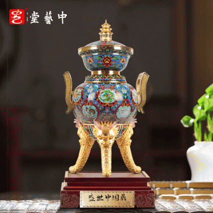 盛世中国鼎  张同禄作品