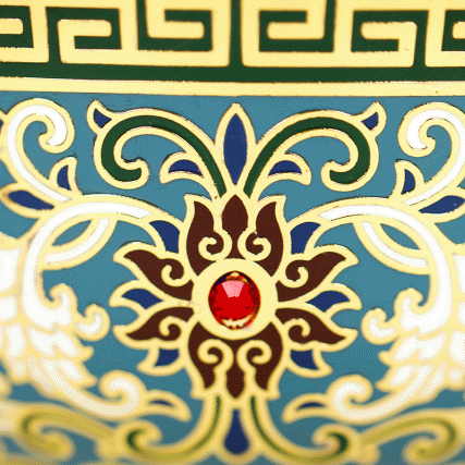 ​​两代大师首度联铸 | 《万寿无疆·珐琅金玉碗》白玉版 王树文王成倾力巨献 | 可藏可传的当代文物