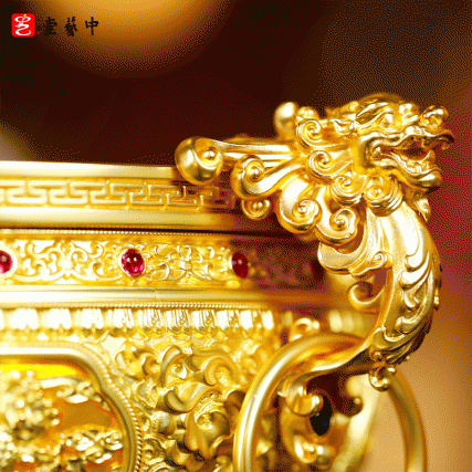 首款四大神兽合体聚宝盆 | 冯延明亲铸《紫禁财宝·聚宝盆》 | 转心设计财源滚滚