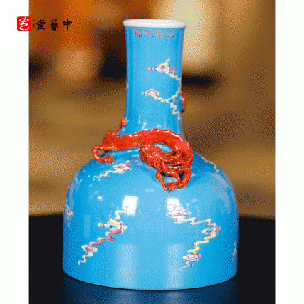 国宝重器·珐琅彩《盘龙尊》 | 王辉大师再造“瓷中帝王” | 龙腾盛世，基业长青，守护华夏文明之魂