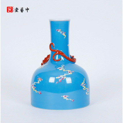 国宝重器·珐琅彩《盘龙尊》 | 王辉大师再造“瓷中帝王” | 龙腾盛世，基业长青，守护华夏文明之魂