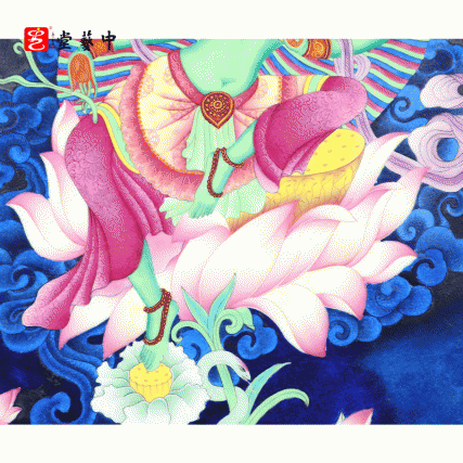 珐琅彩绿度母瓷板画 | 王辉再造藏传佛教艺术珍品，救度母慈悲，智慧如海 | 珐琅重彩，佛境庄严，见即加持